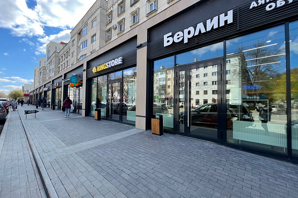 Реновация торговой галереи в формате Street retail